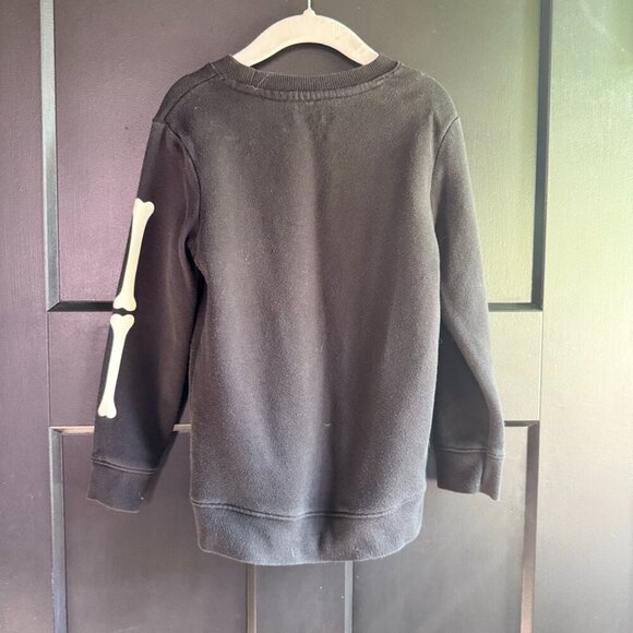 Cat & Jack l Glow In The Dark l Black Halloween Crewneck Sweatshirt - 5T⭐🎃 - Picture 2 of 3